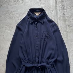 H7796◾️ヴィンテージ ヒロココシノ ストレッチノースリーブ 