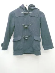 ◇ ◎ ●未使用● GLOBAL WORK タグ付き フード キッズ 子供服 長袖 ダッフルコート サイズKIDS XXL ネイビー レディース P  【1310020002779】