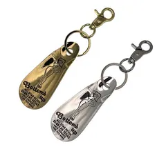 シューホーン 靴べら キーホルダー 携帯 メンズ レディース おしゃれ かっこいい アメリカン セクシー レトロ ビンテージ バイク 車 ホットロッド アメリカン雑貨 SHOEHORN KEYHOOK SMOOTH CURVES 