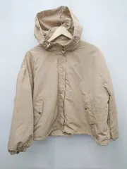 ◇ ◎ INGNI イング ジップアップ フーディー 無地 長袖 ブルゾン ジャンパー サイズM ベージュ系 レディース P  【1310020015151】