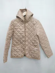 ◇ THE SMOCK SHOP キルティング フーディー 長袖 ブルゾン ジャンパー サイズS ブラウン系 レディース P  【1310020014499】のサムネイル