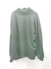 ◇ classicalelf クラシカルエルフ ハイネック 裏起毛 サイドスリット 長袖 トレーナー サイズXL ブラック レディース E  【1310050000479】