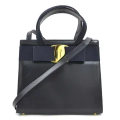 サルヴァトーレフェラガモ Salvatore Ferragamo ショルダーバッグ  ハンドバッグ ヴァラリボン
