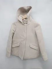 ◇ ◎ united arrows green label relaxing ウール混 長袖 ブルゾン ジャンパー サイズ34 ベージュ系 レディース P  【1310020015830】