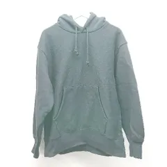 ◇ GU ジーユー カジュアル フード付き サイドリブ シンプル 長袖 トレーナー パーカー サイズL ブラック メンズ E  【1310050009601】