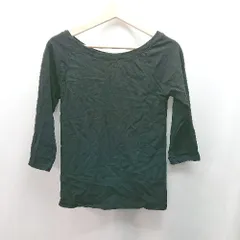 ◇ BEAUTY&YOUTH UNITED ARROWS カジュアル シンプル ラグラン 無地 七分袖 カットソー 表記なし ブラック レディース E  【1310050010560】