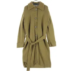 UNTITLED アンタイトル 長袖 ニットコート 9 ブラウン レディース 古着