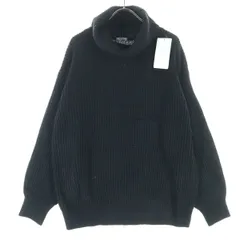 未使用 C.O.L.Z.A コルザ 長袖 タートルネック セーター M ブラック レディース 古着