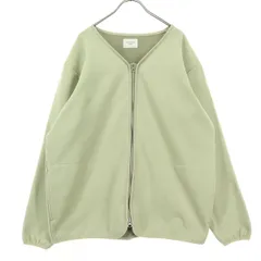 URBAN RESEARCH DOORS アーバンリサーチドアーズ 長袖 ノーカラージャケット 38 ホワイト レディース 古着