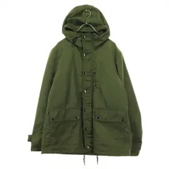 nano universe ナノユニバース 長袖 中綿ジャケット M カーキ レディース 古着