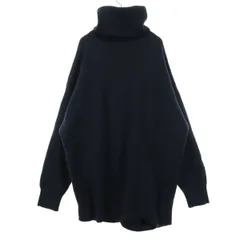 Mila Owen ミラオーウェン 長袖 タートルネック セーター 0 ネイビー 09WNT184041 レディース 古着