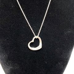 K14 K10 WG ダイヤモンド ハートネックレス 0.03ct イタリア製 - メルカリ