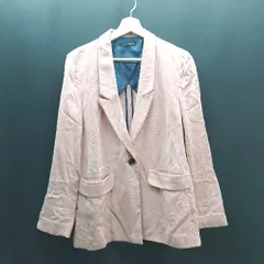 ◇ moussy テーラード 羽織もの フロントボタン 前開き スリット 長袖 ジャケット サイズ1 ピンク レディース E  【1310130005431】のサムネイル