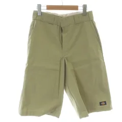 ディッキーズ Dickies ルーズフィット ワークショーツ ハーフパンツ ボトムス ロゴ カーキ /KW ■GY60