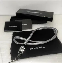【美品】ドルチェ&ガッバーナ ネックストラップ BP1392 ドルガバ　携帯ストラップ　アクセサリー　MW
