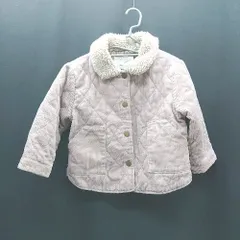 ◇ ZARA ザラ コーデュロイ ボアカラー 無地 キッズ 長袖 ブルゾン サイズ18-24 ピンク レディース E  【1310130008432】