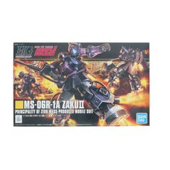 (재판매) HGUC 1/144 MS-06R-1A 검은 삼연성 자쿠 II 기동 전사 건담 MSV 플라스틱 모델 반다이 스피릿