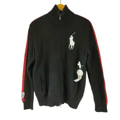 ポロバイラルフローレン Polo by RALPH LAUREN ビッグポニー刺繍ドライバーズニット メンズ import：M 