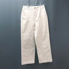 ◇ URBAN RESEARCH DOORS コーデュロイ 無地 ストレート パンツ サイズ36 ベージュ レディース E  【1310130009224】