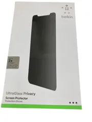F-019【未使用】Belkin UltraGlass Privacy Screen Protector for iPhone 12 | 12 Pro 　強化ガラス保護フィルム