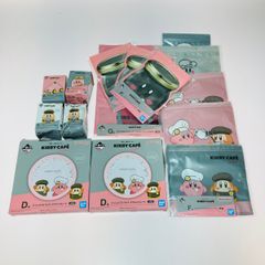 ◎◎ 이치 반 복권 별의 커비 KIRBY CAFE 커비 카페 15 점 정리 세트 상자 데미지 있음