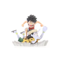 モンキー・D・ルフィ&アーロン ワンピース ワールドコレクタブルフィギュア ログストーリーズ-モンキー・D・ルフィVSアーロン- ONE PIECE プライズ(2704761) バンプレスト