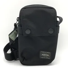 【中古】PORTER UNIT SHOULDER BAG ショルダーバッグ ブラック ポーター[10][240010501018]