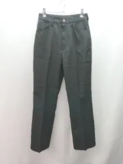 ◇ Wrangler ラングラー フロントファスナー 無地 オフィスカジュアル スラックスパンツ サイズS ブラック レディース E  【1310130015478】のサムネイル