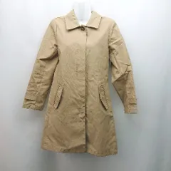 ◇ URBAN RESEARCH 無地 ナイロン混 シンプル 長袖 コート サイズONE ベージュ レディース E  【1310130019698】