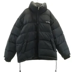 Bear ベアー リバーシブル ダウンジャケット M ブラック メンズ 古着