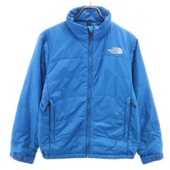 THE NORTH FACE ザノースフェイス 中綿ジャケット 150 ブルー系 アウトドア NYJ8802Z キッズ 古着