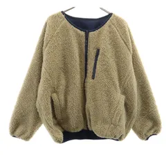 Sonny Label サニーレーベル リバーシブル ボアジャケット FREE ベージュ アーバンリサーチ レディース 古着