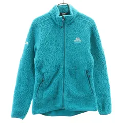 MOUNTAIN EQUIPMENT マウンテンイクイップメント ボア フリースジャケット 10 水色系 レディース 古着