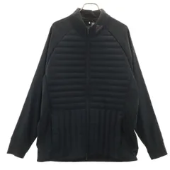 adidas アディダス ゴルフ シームレス加工 ダウンジャケット O ブラック メンズ 古着