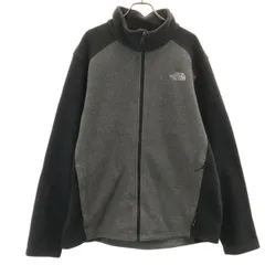 THE NORTH FACE ノースフェイス フリースジャケット L グレー A0FC アウトドア メンズ 古着