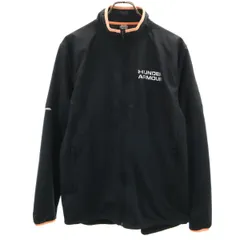 UNDER ARMOUR アンダーアーマー トレーニング ジャケット LG ブラック 裏起毛 メンズ 古着