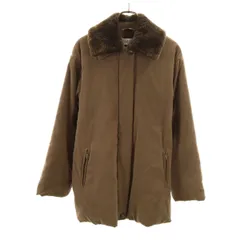 MAX MARA マックスマーラ イタリア製 中綿コート 40 ブラウン レディース 古着