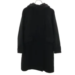 LE CIEL LEU ルシェルブルー ウールコート 38 ブラック レディース 古着