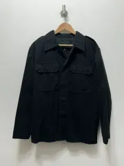 Kai-aakmann コットン ブラック ポケット ジャケット L