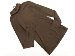 PETIT BATEAU プチバトー タートルネック カットソー ブラウン ◇■ レディース