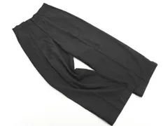 URBAN RESEARCH DOORS アーバンリサーチドアーズ ストライプ ワイド パンツ size36/チャコール ◇■ レディース