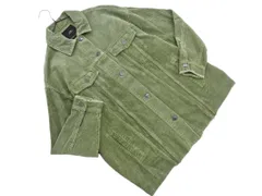 ZARA ザラ コーデュロイ ジャケット sizeS/緑 ◇■ レディース