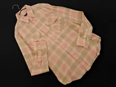 POLO RALPH LAUREN ポロ ラルフローレン チェック ネル シャツ sizeS/ベージュｘピンク ◇■ レディース