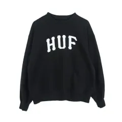 HUF (MEN - XL) コットン ロゴ スウェット