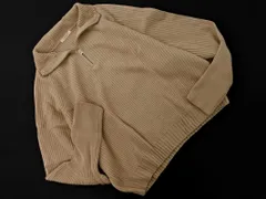 CLASSICAL ELF クラシカルエルフ ハーフジップ ニット セーター sizeM/ベージュ ◇■ レディース