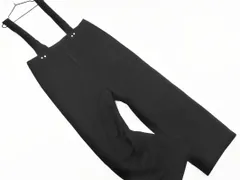 Discoat ディスコート サロペット オーバーオール sizeM/黒 ■■ レディース