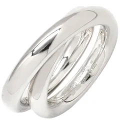 新品未使用品エルメスHERMESヴェルティージュ シルバーリング54アンシェネ HERMES(エルメス) 「ヴェルティージュ」リング シルバー サイズ 56(15