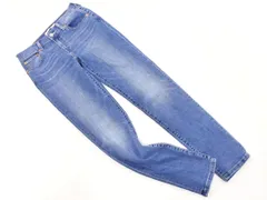 LEVI'S リーバイス USED加工 スキニー デニムパンツ size24/青 ■■ レディース