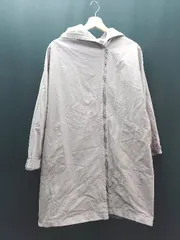 ◇ URBAN RESEARCH カジュアル フードあり シンプル フロントファスナー 長袖 コート サイズF ダルピンク レディース E  【1310130028799】