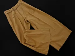 MACPHEE マカフィー トゥモローランド ベルト付き チノ ワイド パンツ size34/ベージュ ■◇ レディース